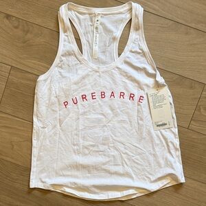 NWT pure barre x lululemon love tank